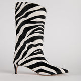 BOTTINES JACE EN PONEY ZÉBRE
