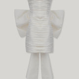 LINA DRESS IN PEARL DROP