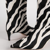 BOTTINES JACE EN PONEY ZÉBRE