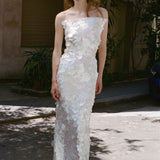 FUJI MAXI DRESS IN MOTHER OF PEARL