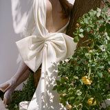 ISTHAR MINI BOW DRESS IN LOKUM