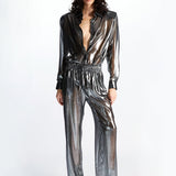 PANTALON GAINSBOURG À RIVE DROITE
