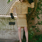 LOULOU JACKET IN L'ÉPI D'OR
