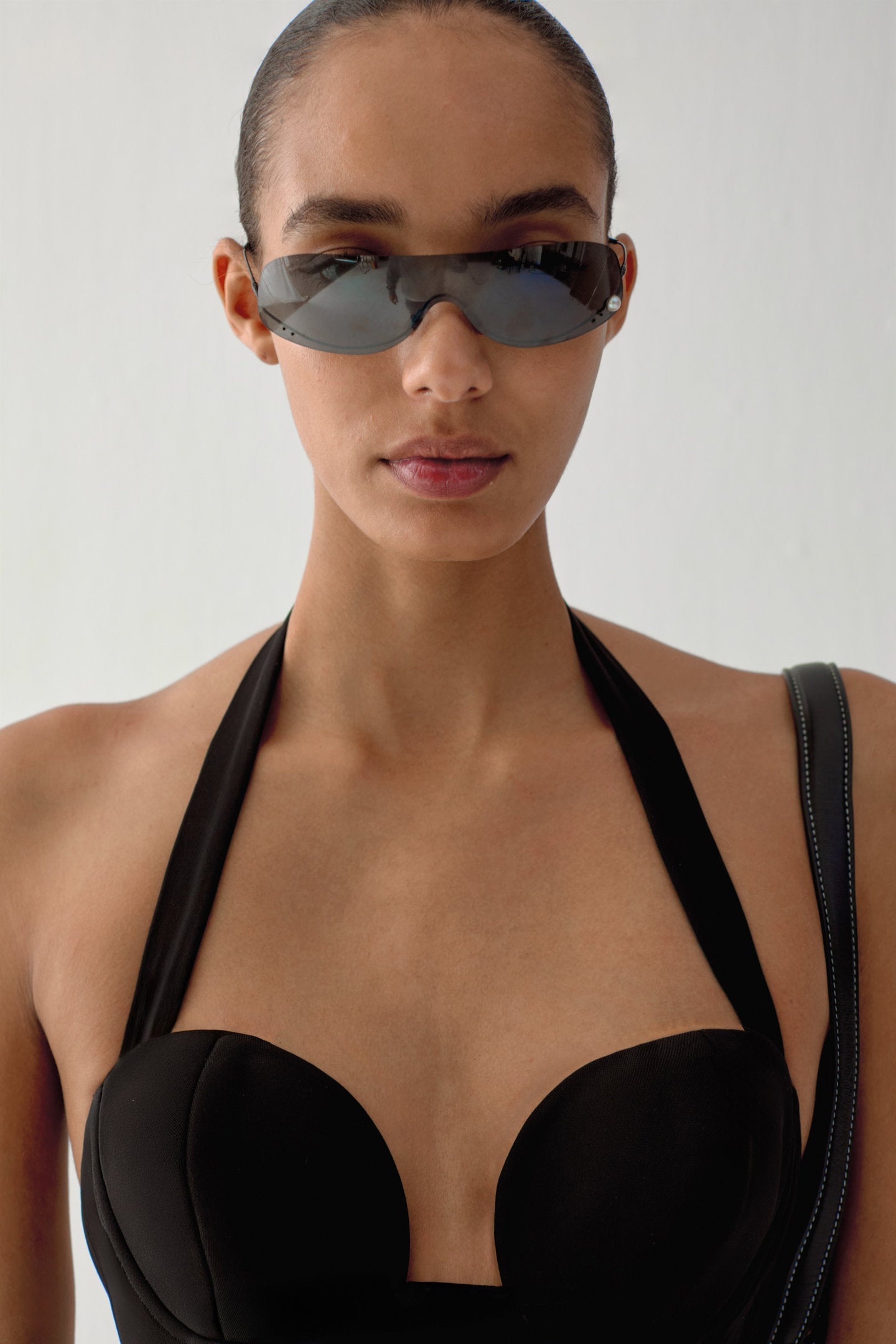 TOTEM BODYSUIT IN JET