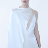 CLAUDIE CAPE IN CREMA