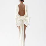 ISTHAR MINI BOW DRESS IN LOKUM