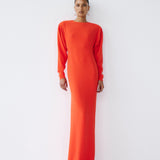 GALLERY MAXI DRESS IN LAVA
