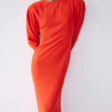 GALLERY MAXI DRESS IN LAVA