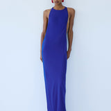BARE MAXI DRESS IN NAZAR BLUE