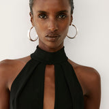 NESSA BODYSUIT IN JET