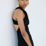 MELISA MAXI DRESS IN JET