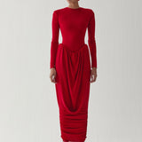 CAMINO MIDI DRESS IN CORAZON