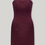 NOÉLIE STRAPLESS MINI IN BLOOD MOON