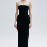 NOÉLIE STRAPLESS IN IMPÉRIAL NOIR