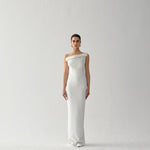 FUJI MAXI BOW DRESS IN PALAIS DE TOKYO