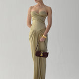 UNTITLED MAXI DRESS IN RIVIERA