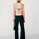 KALI PUMP IN BLACK PATENT